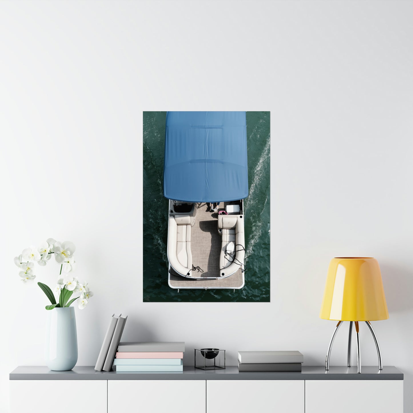 Pontoon Life Frohmader Photography Poster