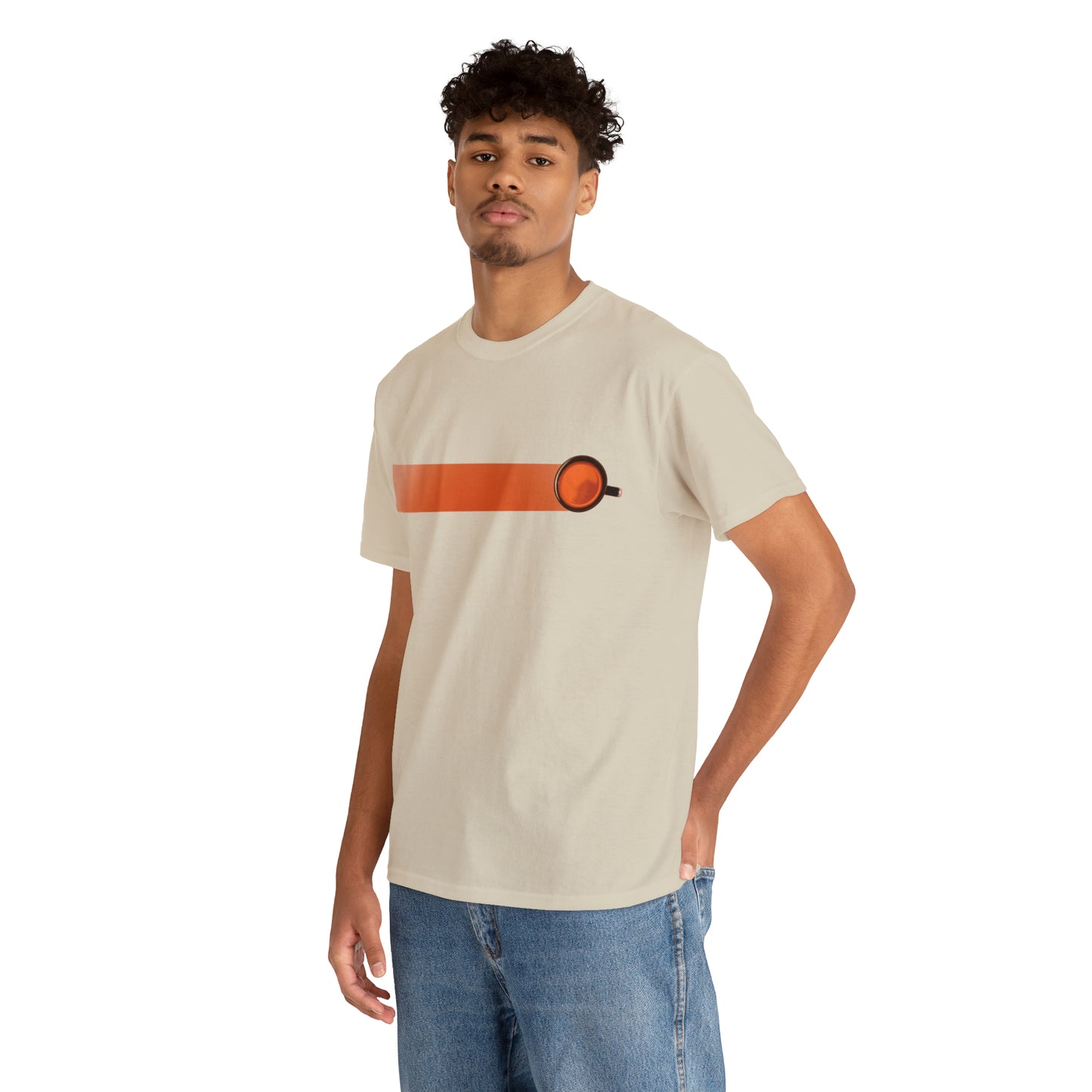 Frotography Coffee Beam - Frontprint Tee Shirt