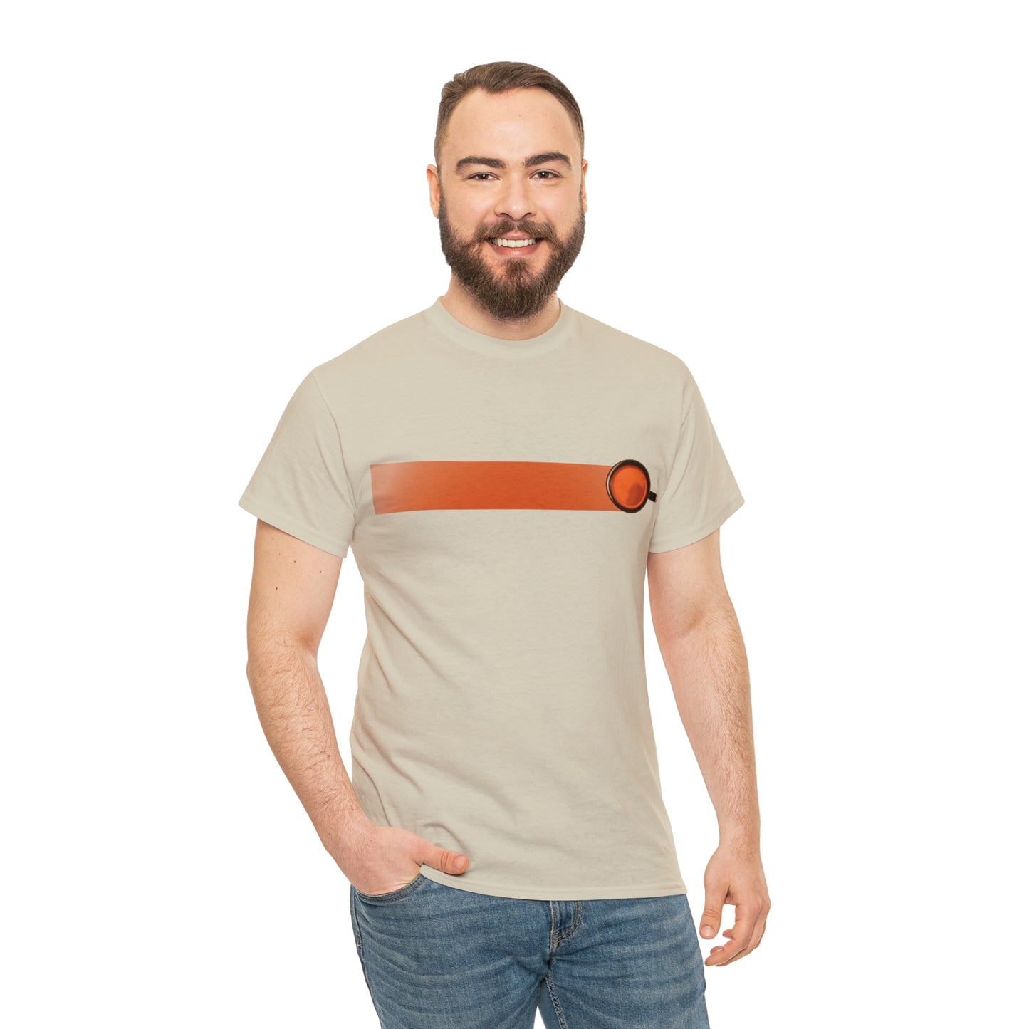 Frotography Coffee Beam - Frontprint Tee Shirt