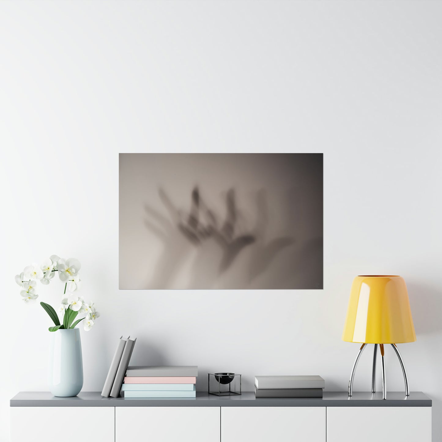 Shadow Hands Frohmader Photography Poster