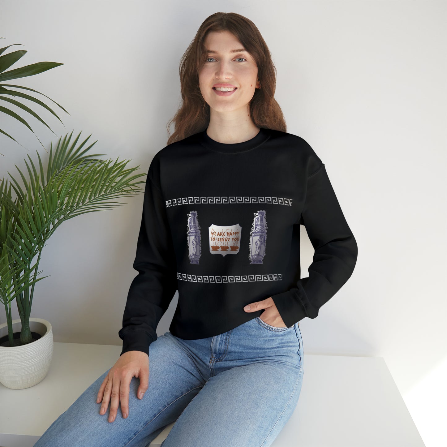 NYC Anthora Coffee Cup - Crewneck Sweatshirt