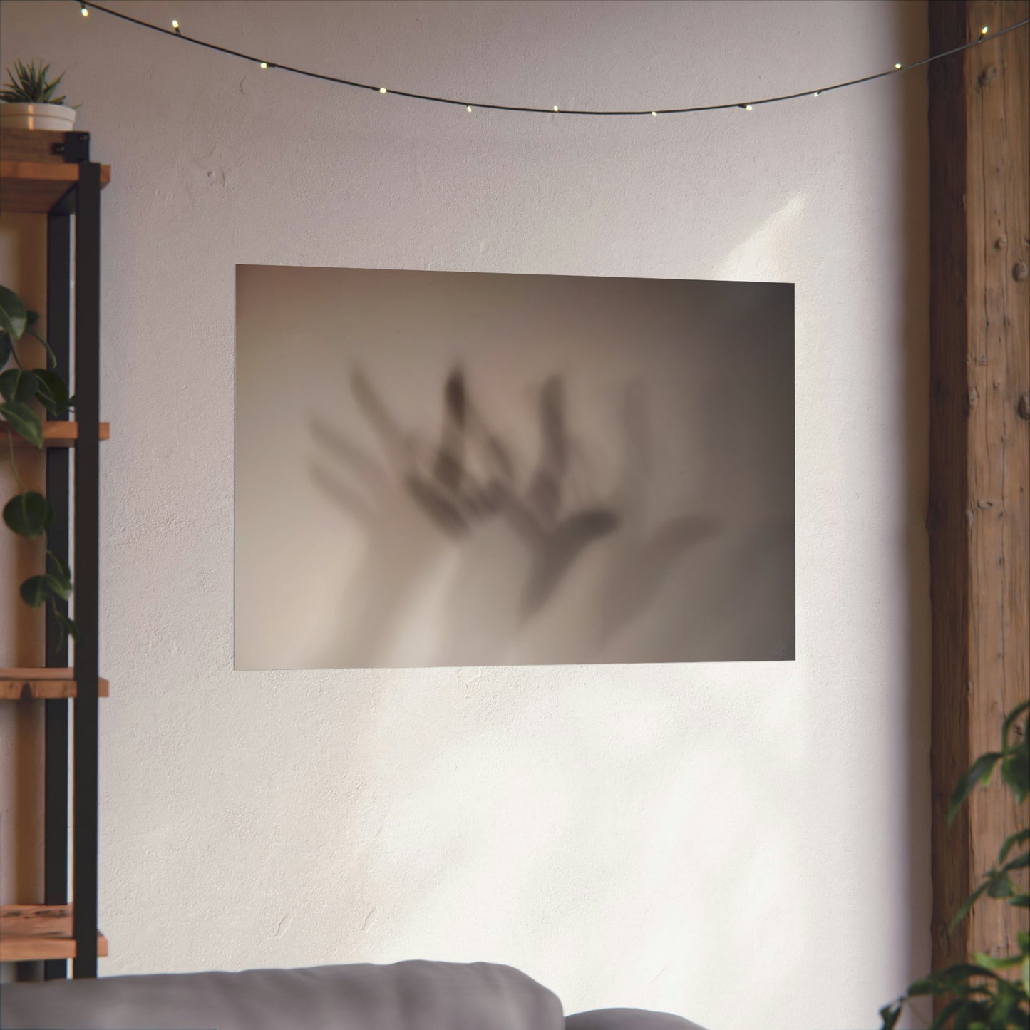 Shadow Hands Frohmader Photography Poster