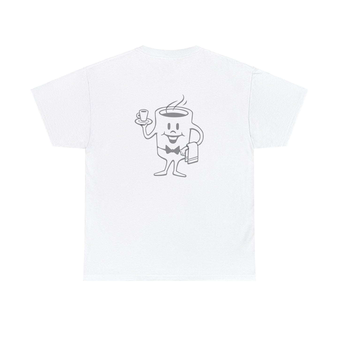 Mr MugHead Coffee Faded Backprint Tee