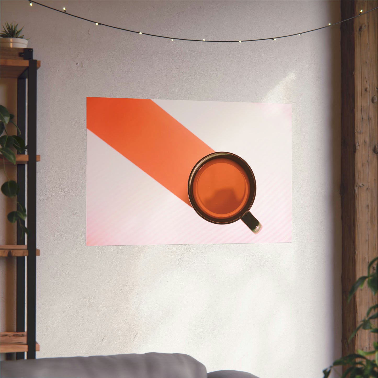 Orange Coffee Beam Frohmader Photography Poster