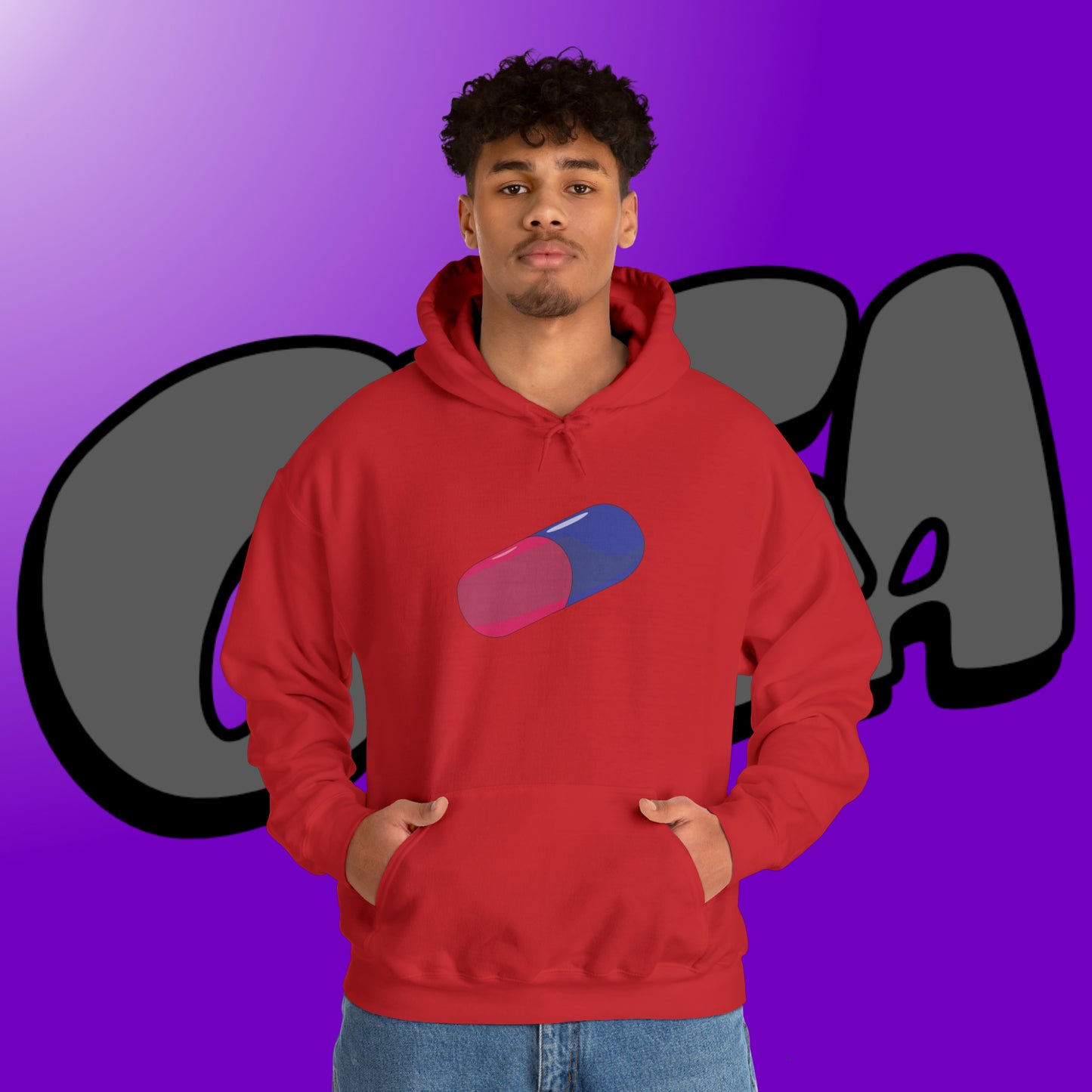 Capsule Gang Kanji Akira - Frontprint Hoodie