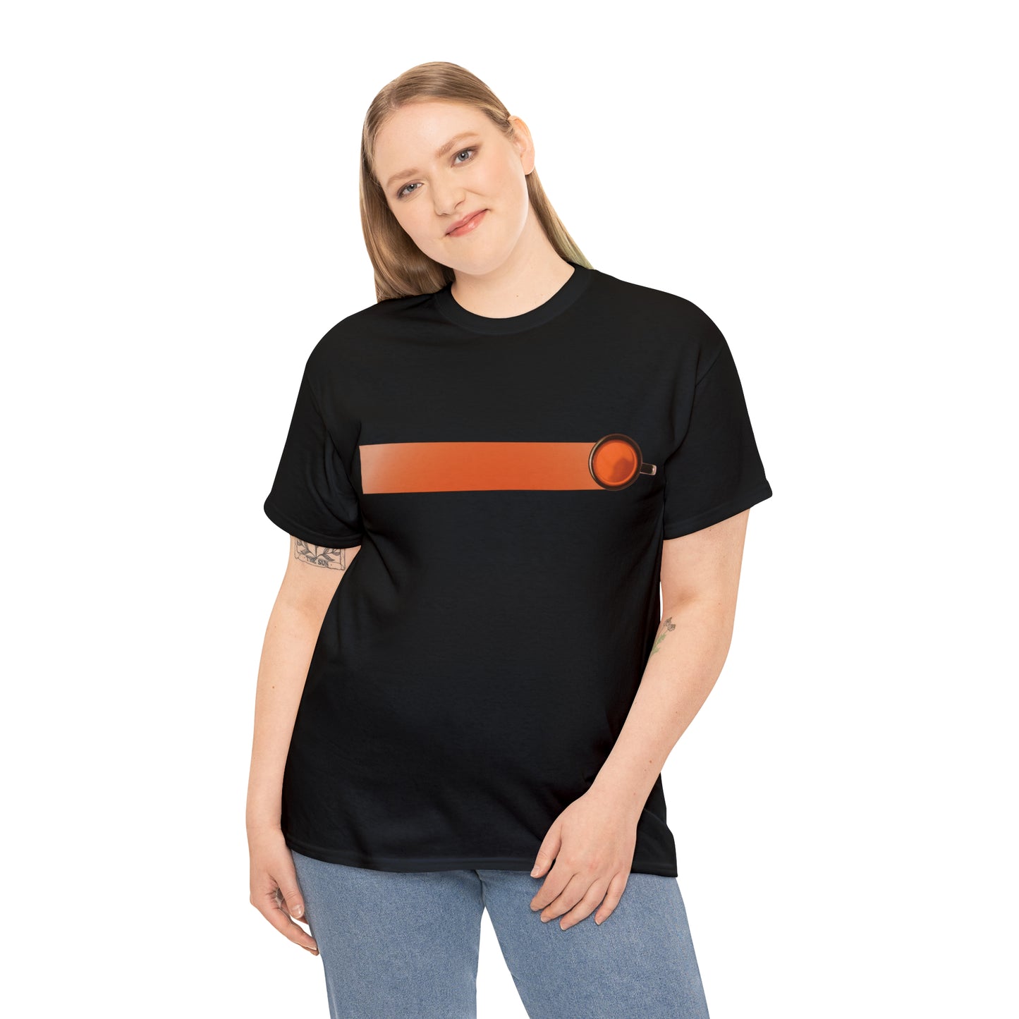 Frotography Coffee Beam - Frontprint Tee Shirt