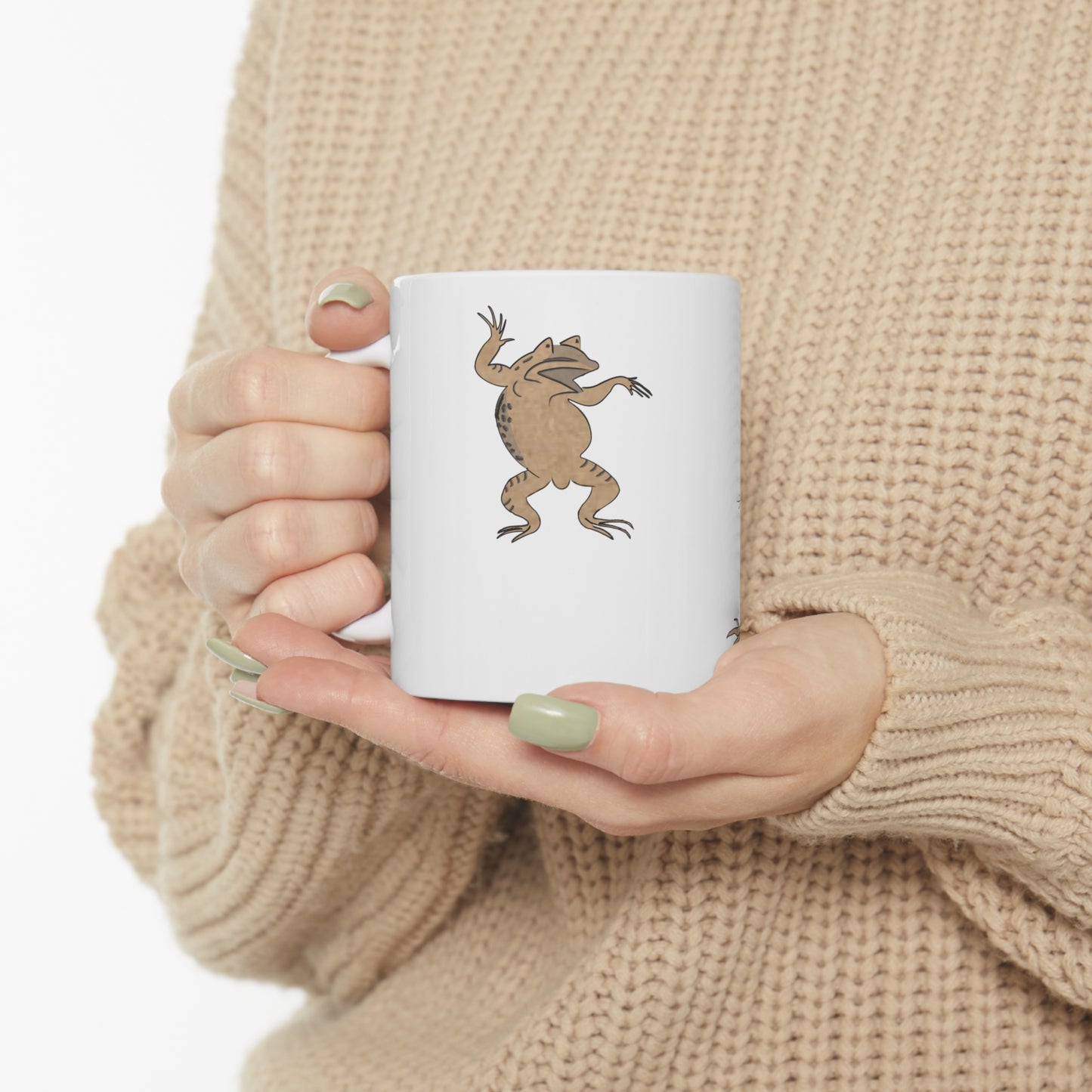 Choju Giga Frogs Mug Ceramic Mug 11oz