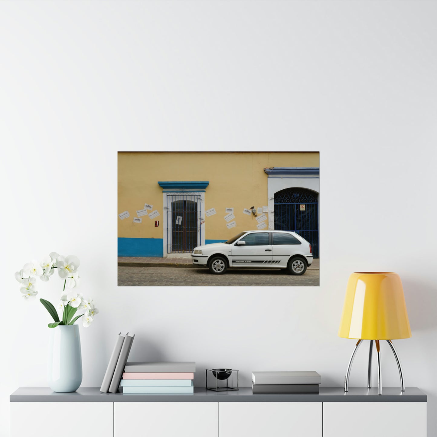 Old VW Pointer Frohmader Photography Poster