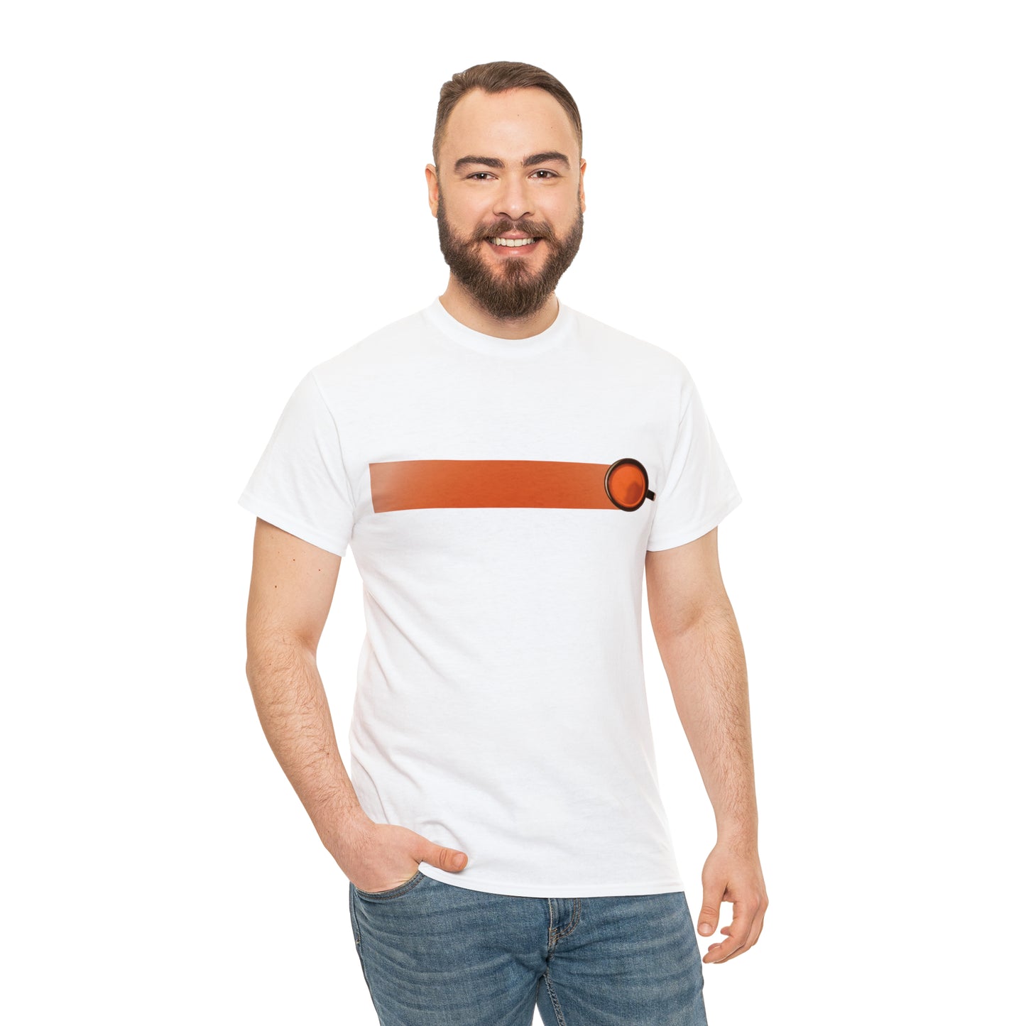 Frotography Coffee Beam - Frontprint Tee Shirt