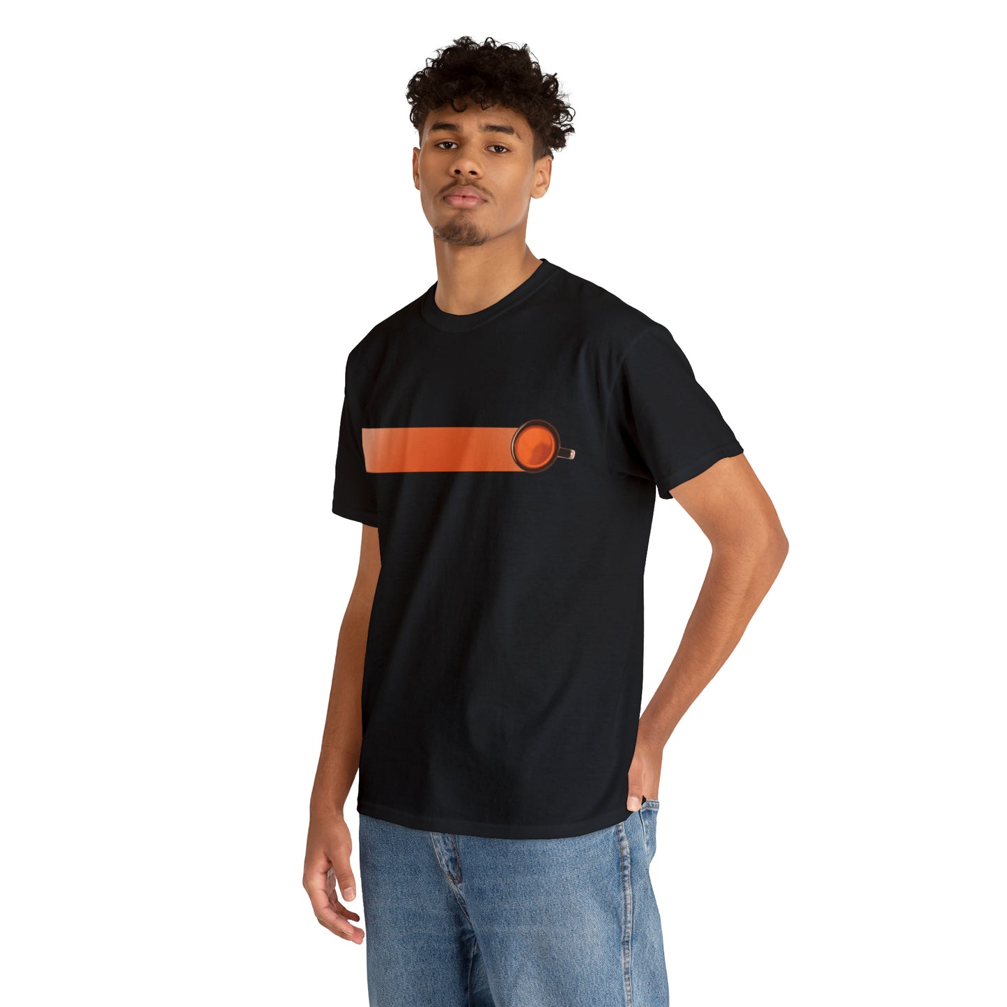 Frotography Coffee Beam - Frontprint Tee Shirt