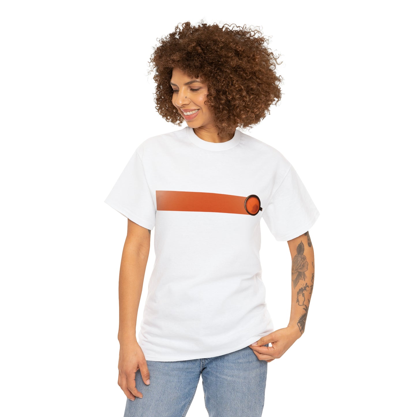 Frotography Coffee Beam - Frontprint Tee Shirt