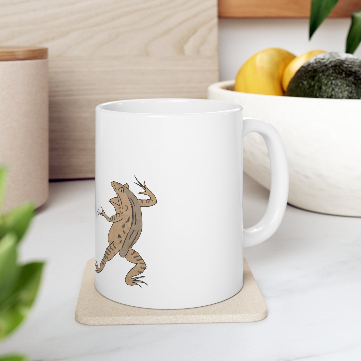 Choju Giga Frogs Mug Ceramic Mug 11oz