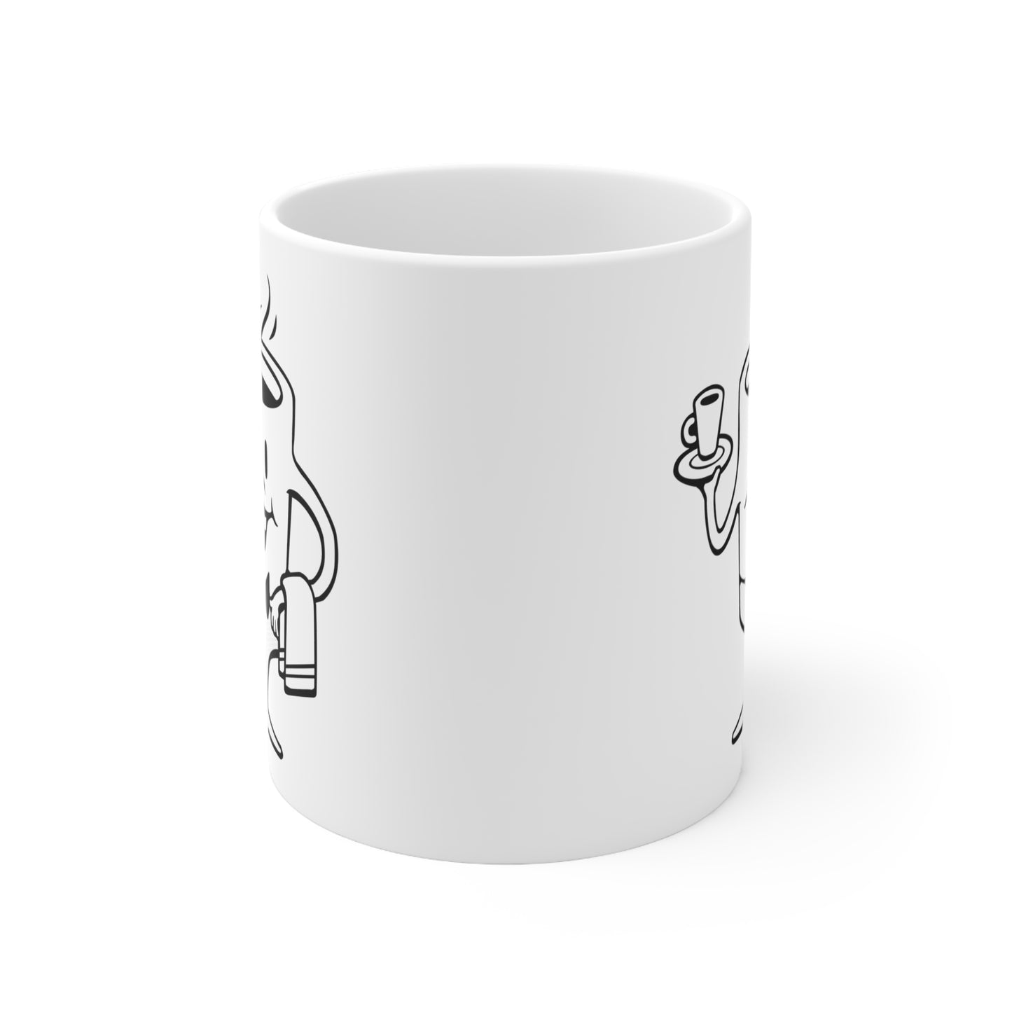 Mug Head Coffee Mug