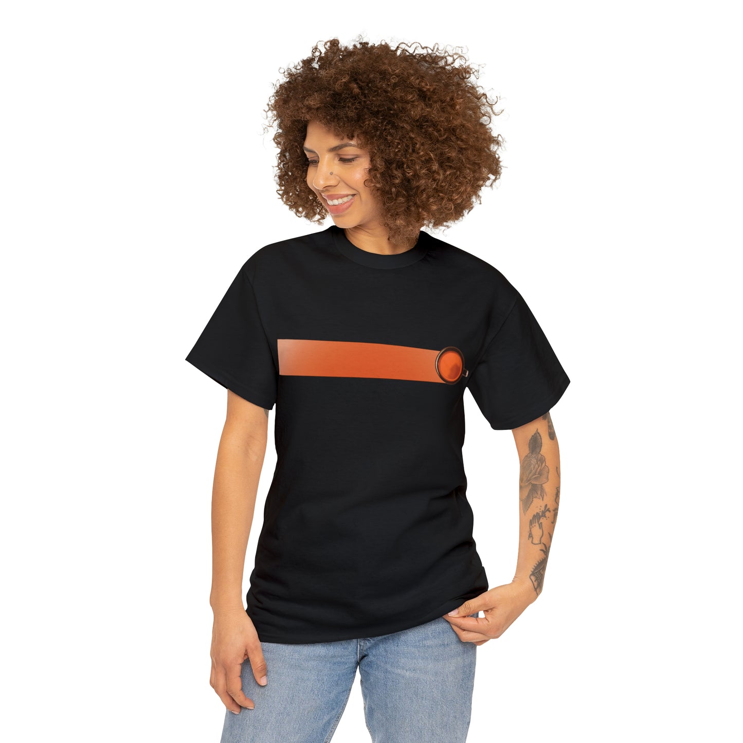 Frotography Coffee Beam - Frontprint Tee Shirt