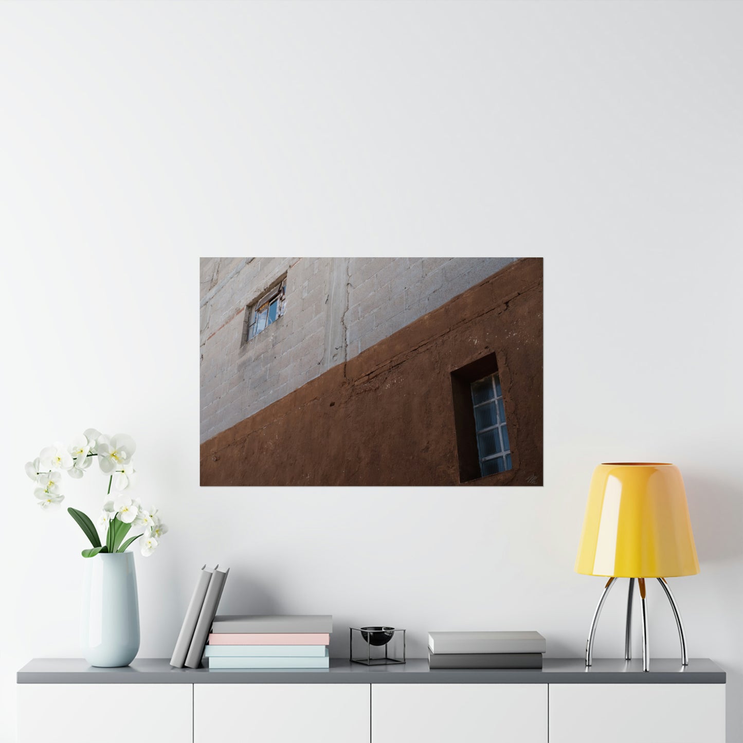 Brick Facade Frohmader Photography Poster