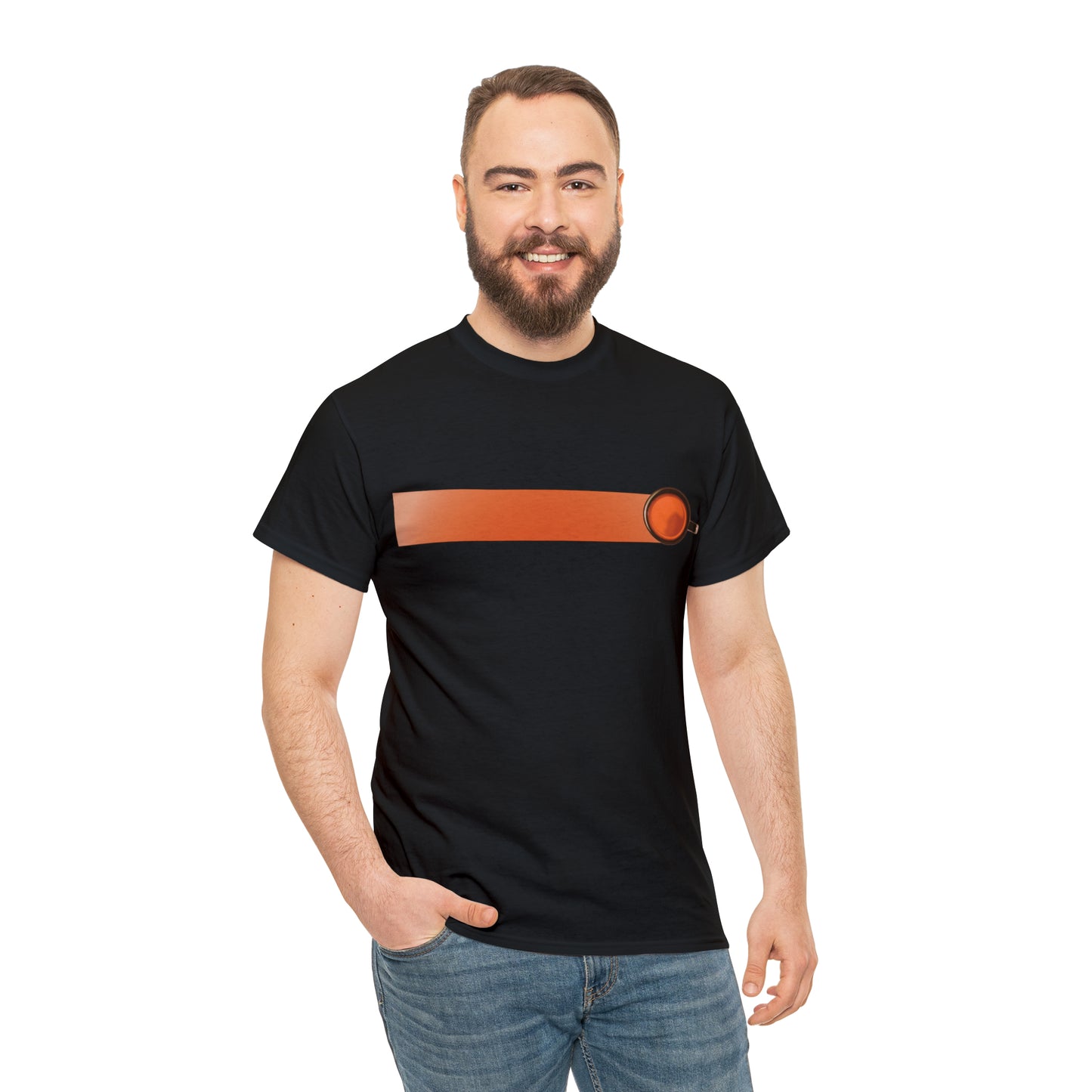 Frotography Coffee Beam - Frontprint Tee Shirt