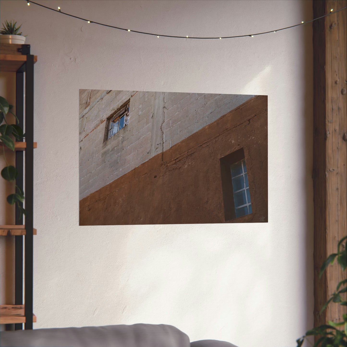 Brick Facade Frohmader Photography Poster