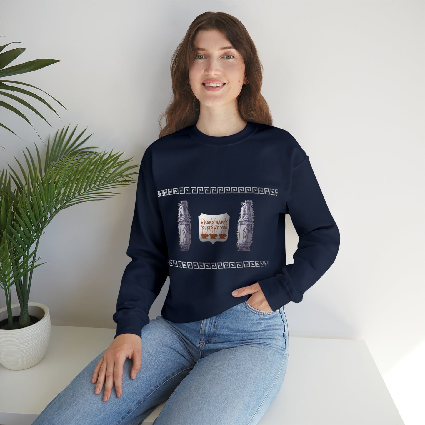 NYC Anthora Coffee Cup - Crewneck Sweatshirt