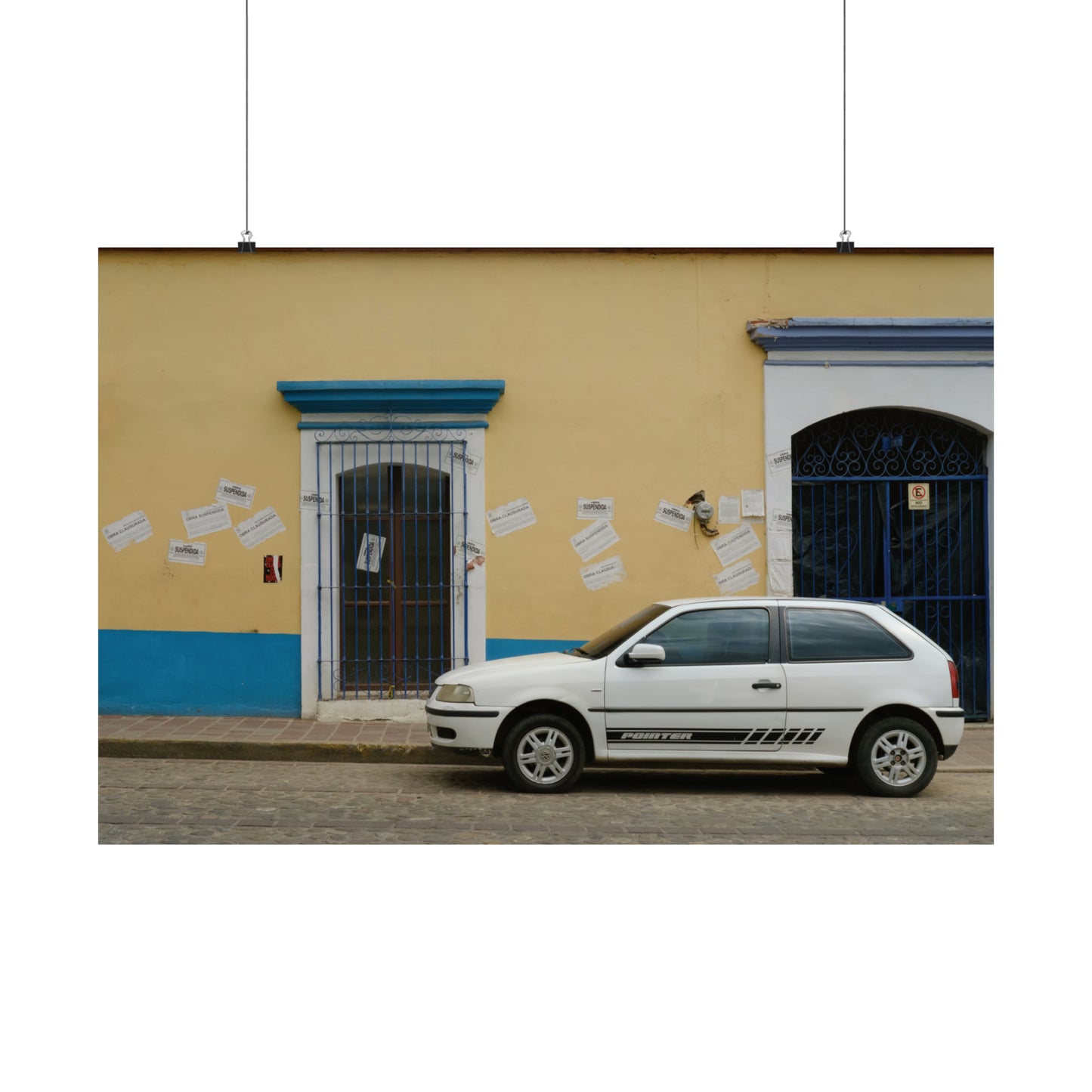 Old VW Pointer Frohmader Photography Poster