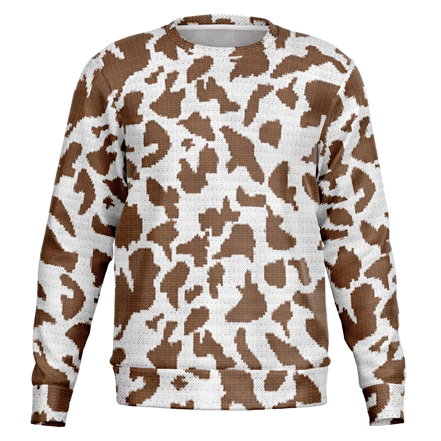 Cow Print Sweatshirt