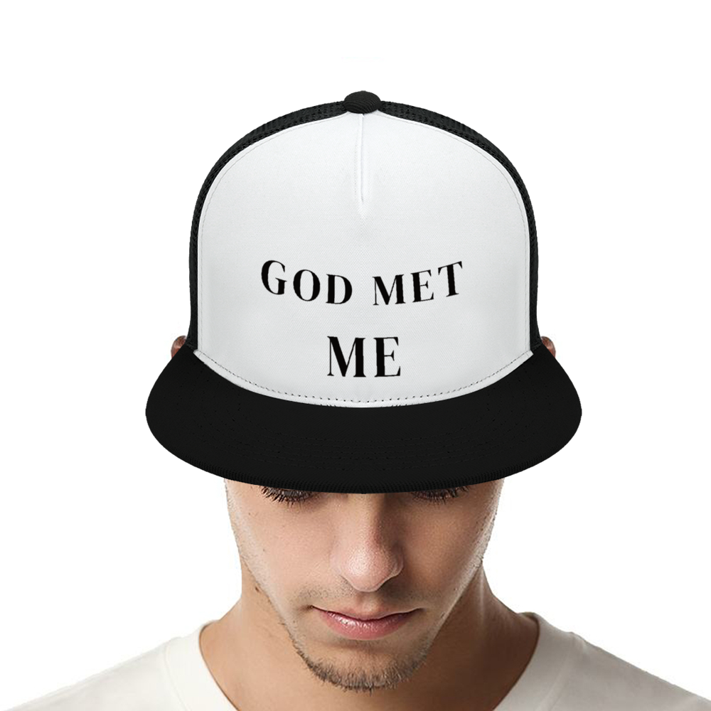 GOD MET ME - Mesh Hat