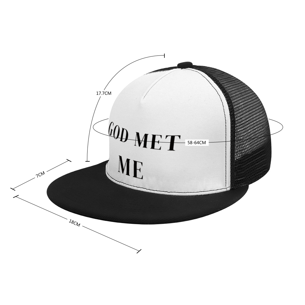 GOD MET ME - Mesh Hat