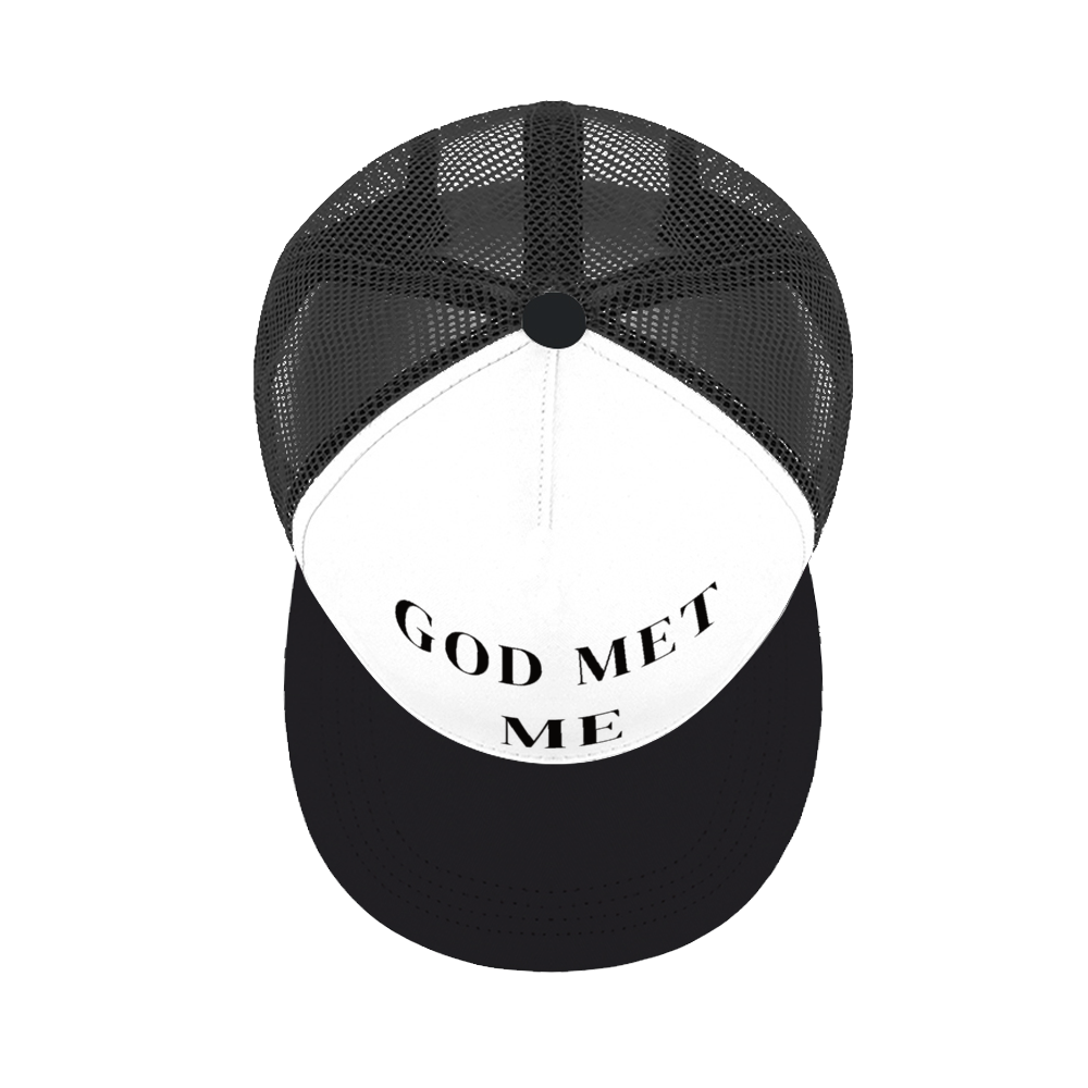 GOD MET ME - Mesh Hat