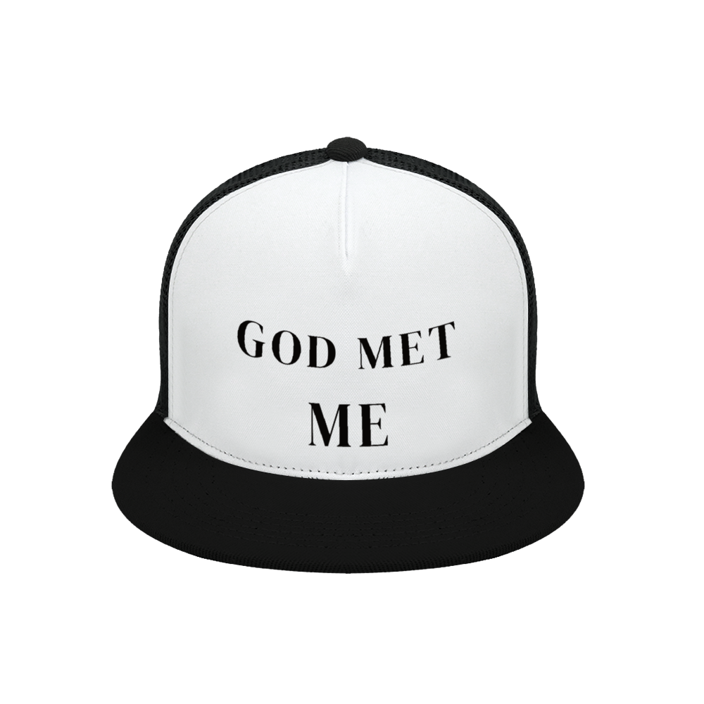 GOD MET ME - Mesh Hat